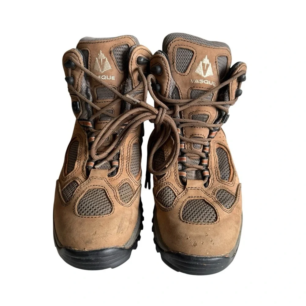 Vasque Breeze Gore-Tex Vibram Hiking Boots Shoes Men's‎ Size 10M Brown Outdoors